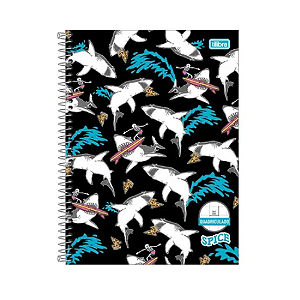 CADERNO ESPIRAL QUADRICULADO TILIBRA SPICE 1X1 80 FOLHAS