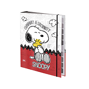 FICHARIO ARGOLADO CARTONADO DAC SNOPPY