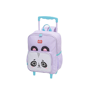 MOCHILA DE RODINHA KOUII FILHOTIIS PANDA
