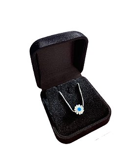Colar de Florzinha em Prata 925