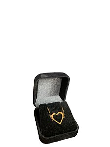 Pulseira de Coração Banhada a Ouro 18K