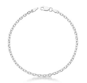 Pulseira Masculina Elos Cartier 2,5 mm de Prata 925