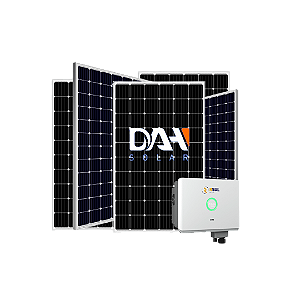 Kit Solar Fotovoltaico 15,5kWp - 28 módulos 555Wp DAH Solar e 1 Inversor SAJ