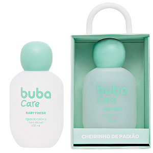 Colônia Baby Fresh Infantil Bebê Buba Care Cheirinho de Paixão 100ml