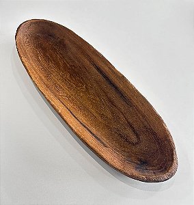 Centro de Mesa Canoa em Madeira (50cm)