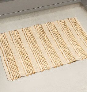 Tapete Artesanal Nature Juta e Algodão (50x120CM)