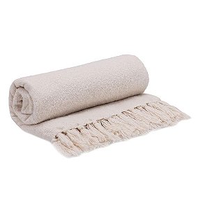 Manta Decorativa de Sofá Cru (168x133)