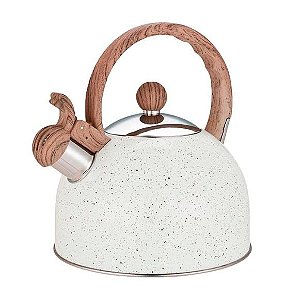 Chaleira Com Apito Studio Cook Mármol (2 Litros)