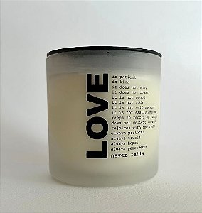 Vela Ecológica Love - Champagne - 180g