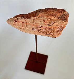 Escultura Decorativa 3D Pedra Rupestre 3