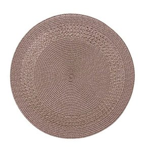 Jogo Americano Luna Tresse Nude (38CM) - Kit com 6 peças