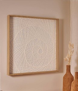 Quadro Decorativo de Parede em Papel de Arroz (60x60)