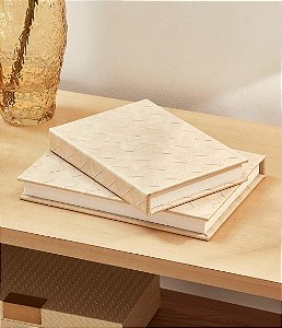 Livro Caixa de MDF com Revestimento em PU