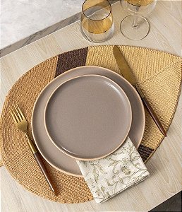 Jogo Americano Avulso Brazil Nature Folha Mocca (50X35)