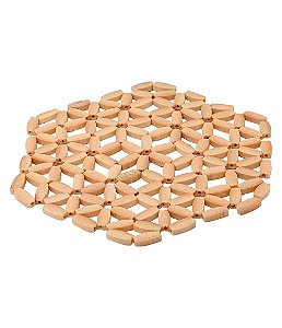 Descanso de Panela em Bambu Modelo Esteira EcoKitchen (21cm)