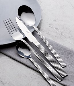 Faqueiro Lyor Athenas em Aço Inox (16 peças)