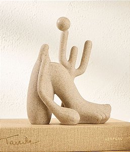 Escultura Abaporu Pequena Off-White (17x14x07) | Tarsila do Amaral
