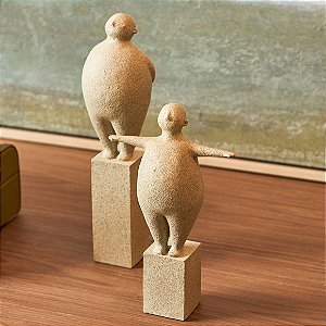 Escultura Decorativa de Homem (25x07)