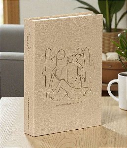 Livro Caixa Bege Antropofagia G (28x20) | Tarsila do Amaral