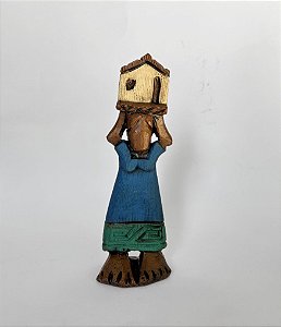 Escultura Romeiros da Fé MOD2 (17x06x04) | Mestre Jackson