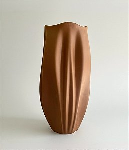 Vaso Ascidia Ocre (19x09)