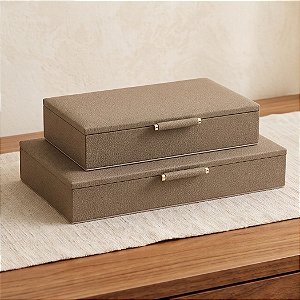 Kit Caixas Decorativas Ellegance (2 Pçs)