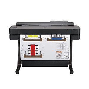 Impressora Plotter HP DesignJet T650 36" 5HB10A#B1K