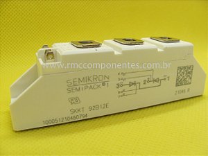 SKKT92B/12E - TIRISTOR SEMIKRON 95A@85C 1200V