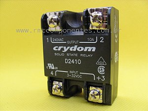 D2410 - RELE EST SOLIDO MONT PAINEL 240V 10A