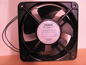 18060ABHBL - VENTILADOR 180X180X60mm - 220VCA - ROLAMENTO - 2350/2500RPM