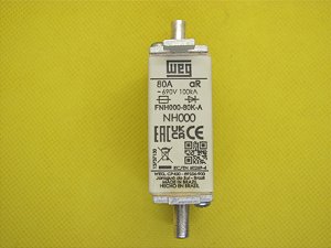 FNH00080KA - FUSIVEL NH000 80A 690V 100KA aR