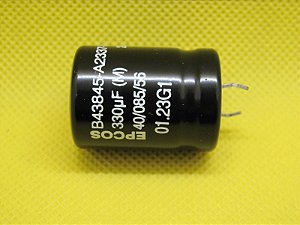 B43845A2337M0 330uF X 200V  22X30 SNAP IN