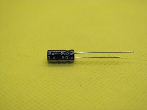 Capacitor Eletrolítico radial  2,2uF X 50V JWCO