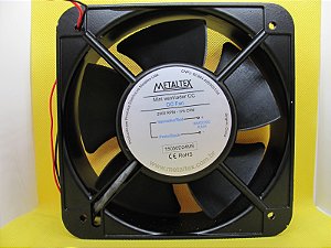 15050D24MS - VENTILADOR 150X150X50MM  - 24VCC - BUCHA - 2500RPM