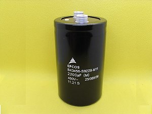 B43456-S9228-M11 - CAPACITOR ELETROL 2200uF 400V