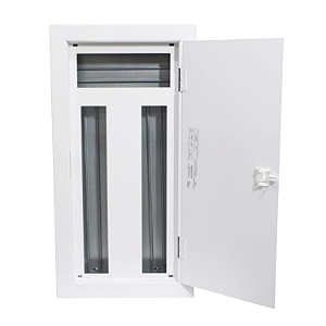 Quadro De Distribuição 44/32 100a Branco De Embutir - Cemar