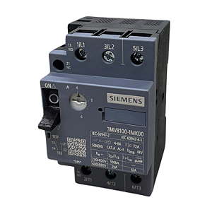 Disjuntor Motor 4,0 - 6 A 1NA+1NF 3MV81001MK00 - Siemens