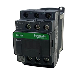 Contator Tripolar 9A 1NA+1NF 24VCC LC1D09BD - Schneider