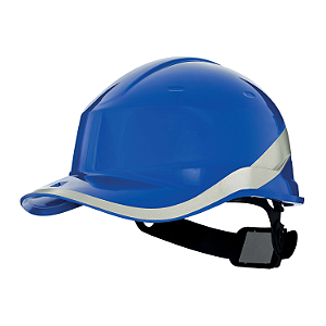 Capacete Segurança Baseball DiamondV Azul CA39041 - Delta Plus