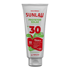 Protetor Solar Sunlau FPS30 com Repelente 120g