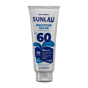 Protetor Solar Sunlau FPS60 120g