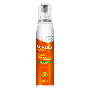 Repelente Sunlau com DEET 6h Proteção Não Oleoso 100ml