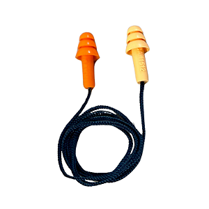 10 Protetores Auditivo Silicone Bicolor CA11512 - Maxxi Royal