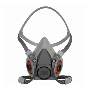 Respirador Semifacial 6200 Médio Reutilizável CA4115 - 3M