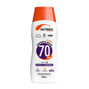 Kit 3 Protetor Solar FPS 70 120 ML Nutriex