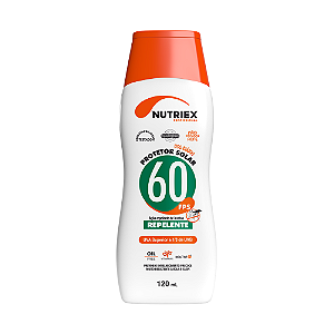 Kit 3 Protetor Solar Com Repelente FPS 60 120ML Nutriex