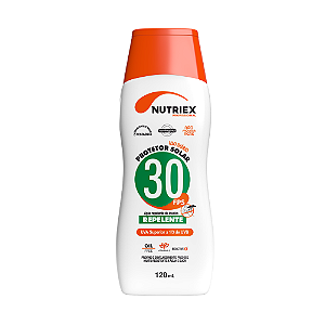 Kit 3 Protetor Solar Com Repelente FPS 30 120ml Nutriex