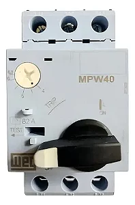 Disjuntor-motor Ac-3 Weg Termo-magnético 4-6,3a Tripolar Mpw40
