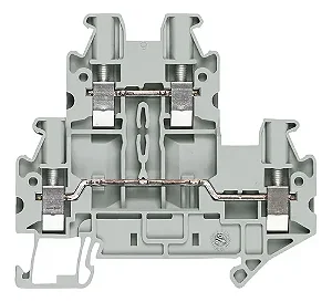 Borne Dois Níveis 2,5mm² Cinza Siemens 8wh1020-0af00