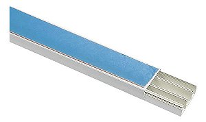 Canaleta 50x20mm Branca 2m Com Divisória Tramontina